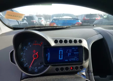 2015 Chevrolet Sonic Lt Auto from USA, damaged, VIN 1G1JC6SH1F4105593